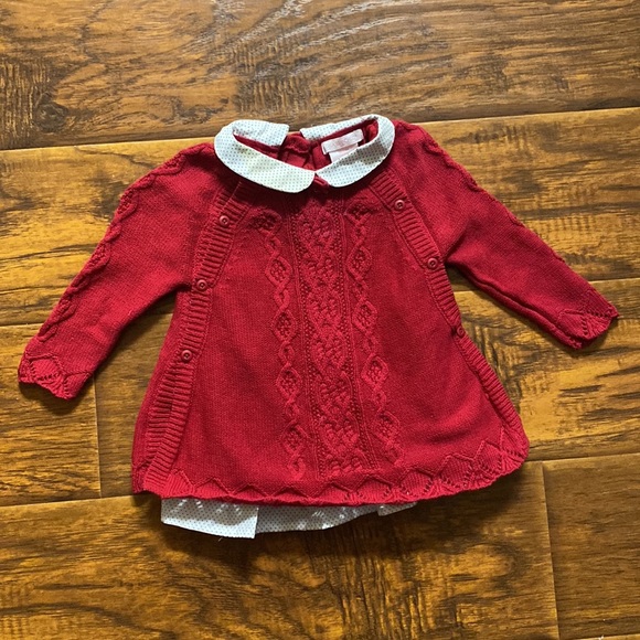 Shabby Chic Baby Holiday Sweater - Picture 2 of 8